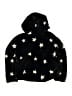 Splendid 100% Polyester Stars Black Zip Up Hoodie Size 10 - photo 2