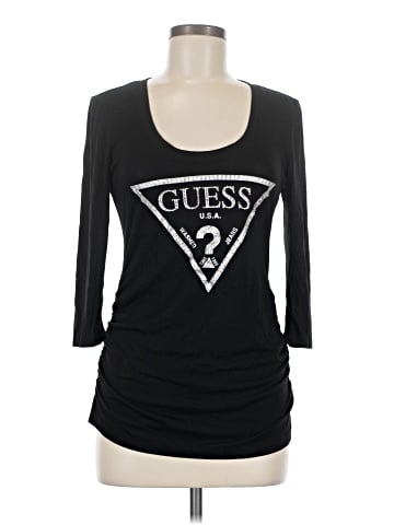 Guess 3/4 Sleeve T-Shirt (view 1)