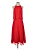 ASOS 100% Polyester Solid Red Cocktail Dress Size 4 - photo 1