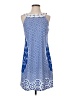 Aryeh Print Blue Casual Dress Size S - photo 1