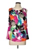 Kasper 100% Polyester Pink Sleeveless Blouse Size L - photo 1