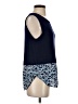 MICHAEL Michael Kors Blue Sleeveless Top Size S - photo 4