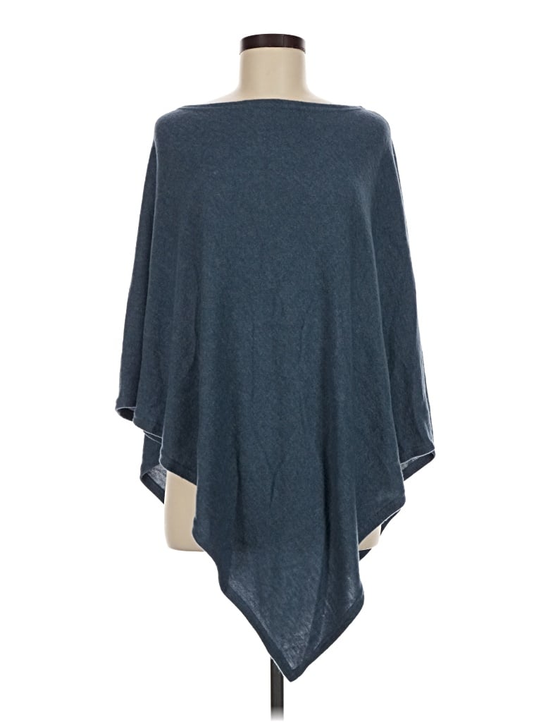Coco + Carmen Poncho In Blue