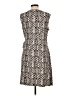 Dana Buchman Polka Dots Silver Cocktail Dress Size L - photo 2