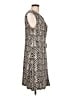 Dana Buchman Polka Dots Silver Cocktail Dress Size L - photo 4