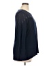 New Directions Blue Long Sleeve Blouse Size 1X - photo 4
