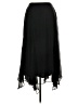Xscape 100% Polyester Solid Black Formal Skirt Size 14 - photo 1