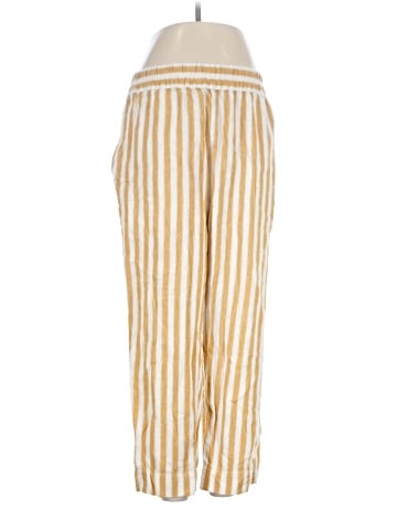 Madewell Tapered Huston Pull-On Crop Pants in Stripe (view 1)