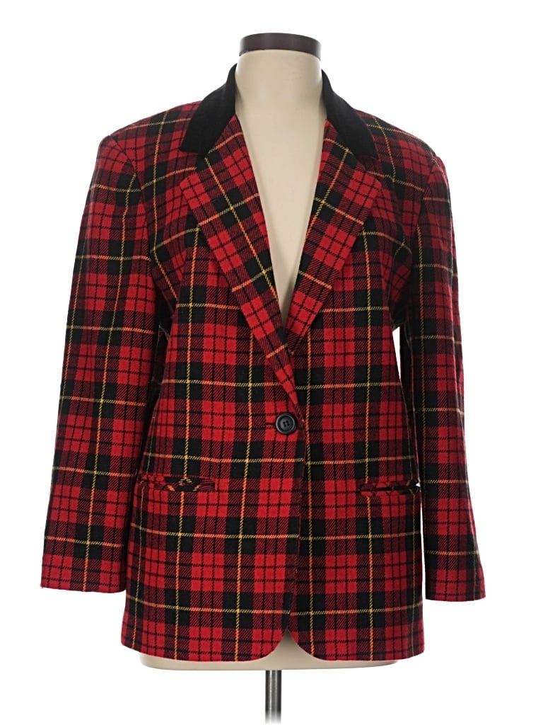 Pre-owned Sag Harbor Blazer Jacket In Red