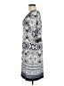Studio One Print Blue Casual Dress Size M - photo 5