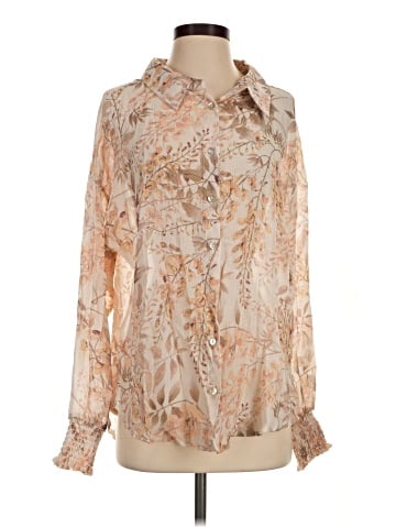 BKE Long Sleeve Blouse (view 1)