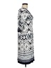 Studio One Print Blue Casual Dress Size M - photo 4