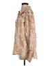 BKE Paisley Tan Long Sleeve Blouse Size S - photo 5