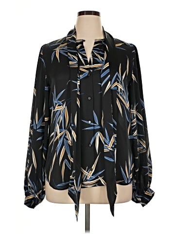 Equipment Long Sleeve Blouse (view 1)