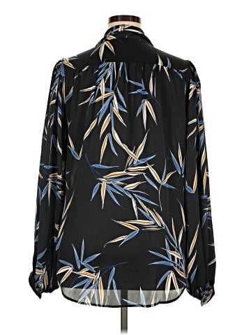 Equipment Long Sleeve Blouse (view 2)