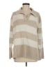Gap Stripes Tan Pullover Sweater Size M (tall) - photo 1