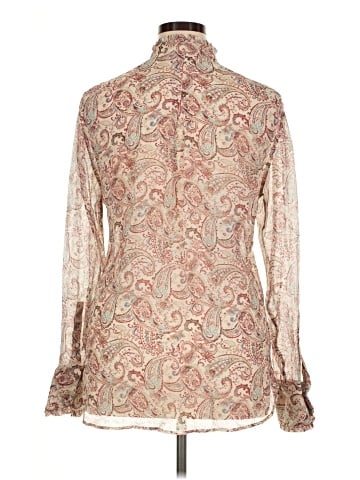 Rag & Bone Long Sleeve Silk Top (view 2)