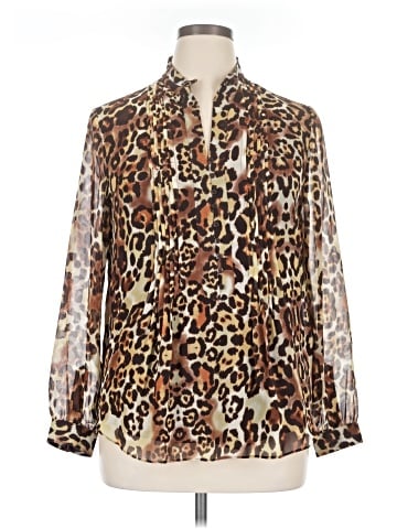 Coldwater Creek Long Sleeve Blouse (view 1)