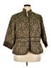 Coldwater Creek Paisley Green Blazer Size 20 - photo 1