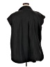 H&M Black Sleeveless Button-Down Shirt Size XXL - photo 2