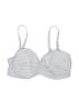 H&M Stripes Gray Swimsuit Top Size L - photo 1