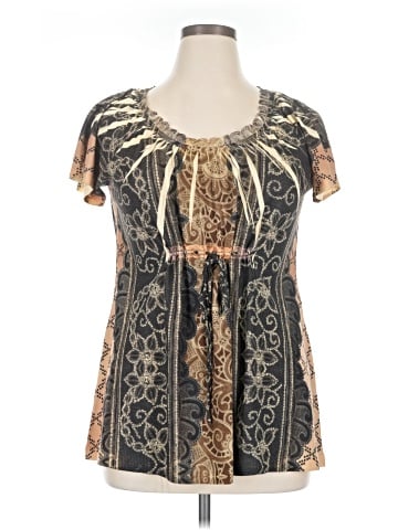 Assorted Brands Short Sleeve Blouse (view 1)