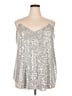 Torrid Silver Sleeveless Top Size 2X Plus (2) - photo 1
