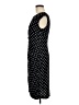 Connected Apparel Polka Dots Black Casual Dress Size 8 - photo 5