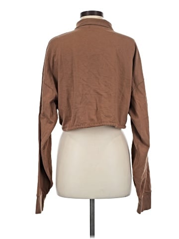 TAN + LINES Cardigan (view 2)