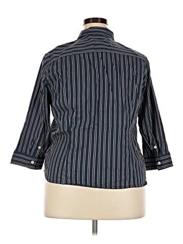 Van Heusen 3/4 Sleeve Button-Down Shirt (view 2)