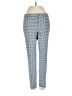 Theory Houndstooth Blue Casual Pants Size 2 - photo 1