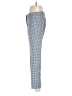 Theory Houndstooth Blue Casual Pants Size 2 - photo 5