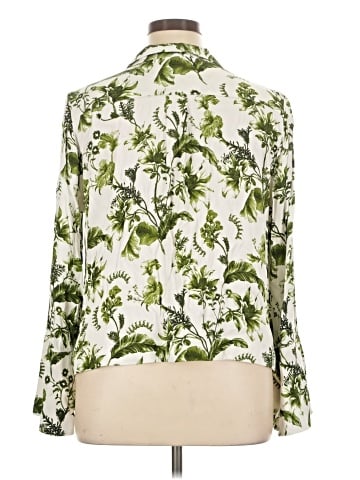 Anthropologie 3/4 Sleeve Blouse (view 2)