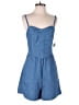 Old Navy 100% Cotton Solid Blue Romper Size S (tall) - photo 1