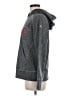 Adidas 100% Polyester Gray Pullover Hoodie Size M - photo 5