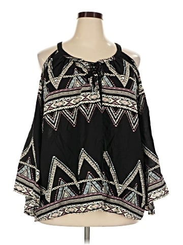 Jessica Simpson 3/4 Sleeve Blouse (view 1)