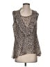 CAbi Tan Sleeveless Blouse Size S - photo 1