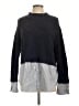 Aqua Color Block Gray Pullover Sweater Size L - photo 1