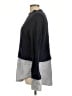 Aqua Color Block Gray Pullover Sweater Size L - photo 5
