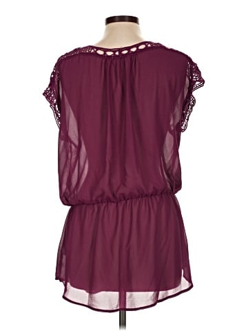 Maurices Short Sleeve Blouse (view 2)