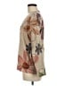 Unbranded 100% Polyester Floral Tan Pullover Sweater Size M - photo 5