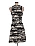 Mossimo 100% Polyester Graphic Black Cocktail Dress Size M - photo 2