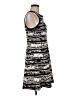 Mossimo 100% Polyester Graphic Black Cocktail Dress Size M - photo 4