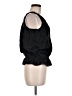 Old Navy 100% Polyester Black Sleeveless Blouse Size M - photo 4