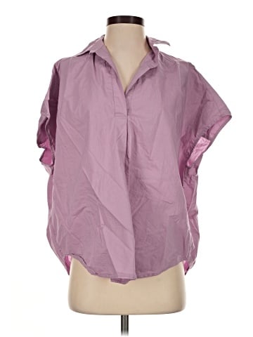 French Connection Short Sleeve Blouse (view 1)