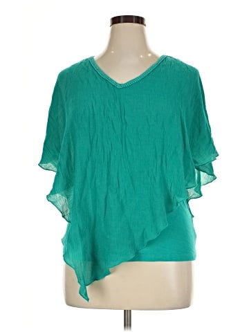 AB Studio Short Sleeve Blouse (view 1)