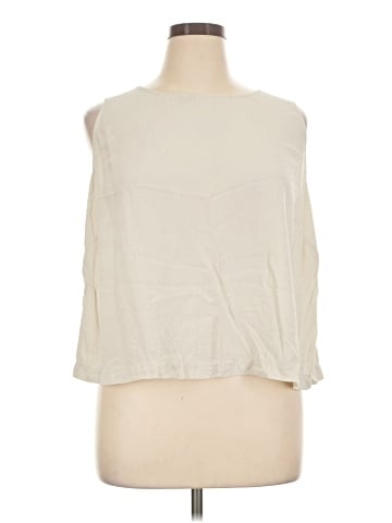 Eileen Fisher Sleeveless Silk Top (view 1)