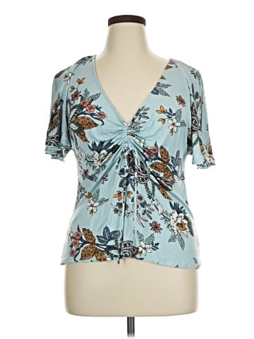 American Rag Cie Short Sleeve Blouse (view 1)