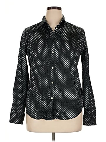 Lauren by Ralph Lauren Long Sleeve Button-Down Shirt (view 1)