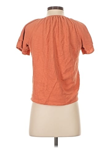 Madewell Texture &amp; Thread Tiered-Sleeve Top (view 2)